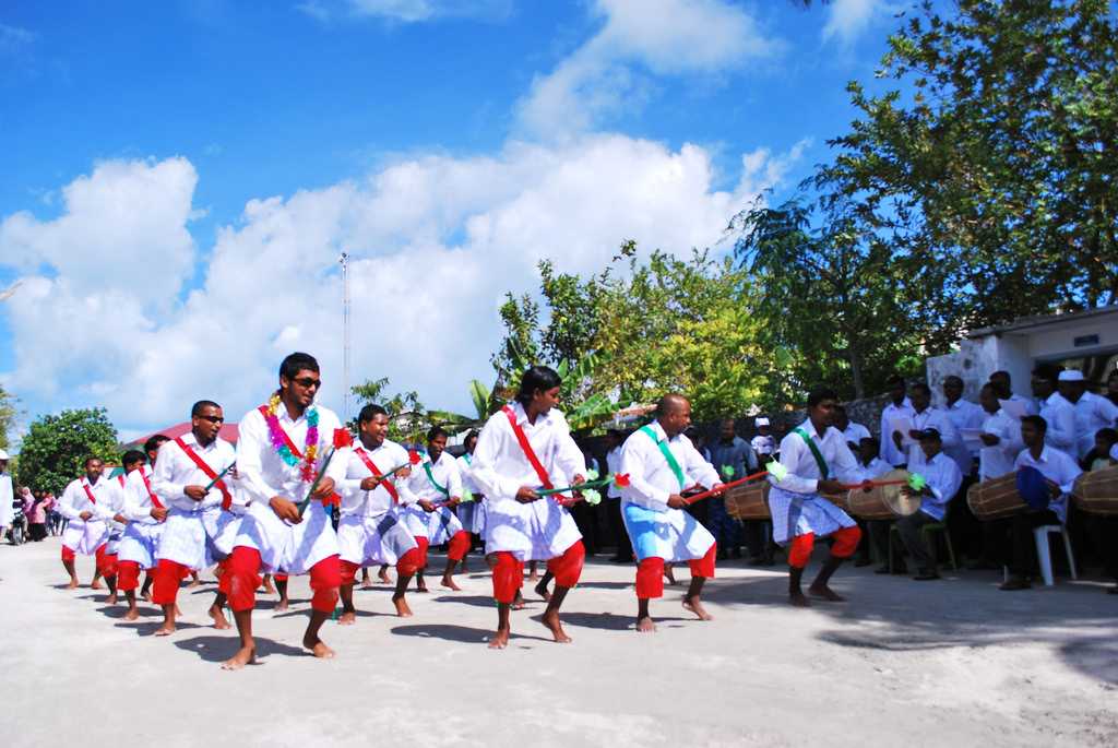 Traditional dance of Maldives  