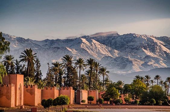 the Atlas Mountains of Marrakesh